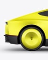 Electric RoboCab Mockup - Side View