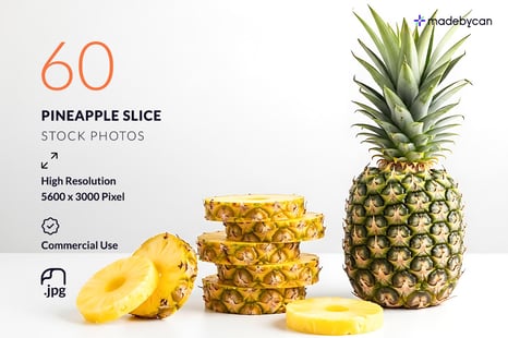105 Pineapple Slice Stock Photos – Fresh Tropical Fruit Photography - Creative Store