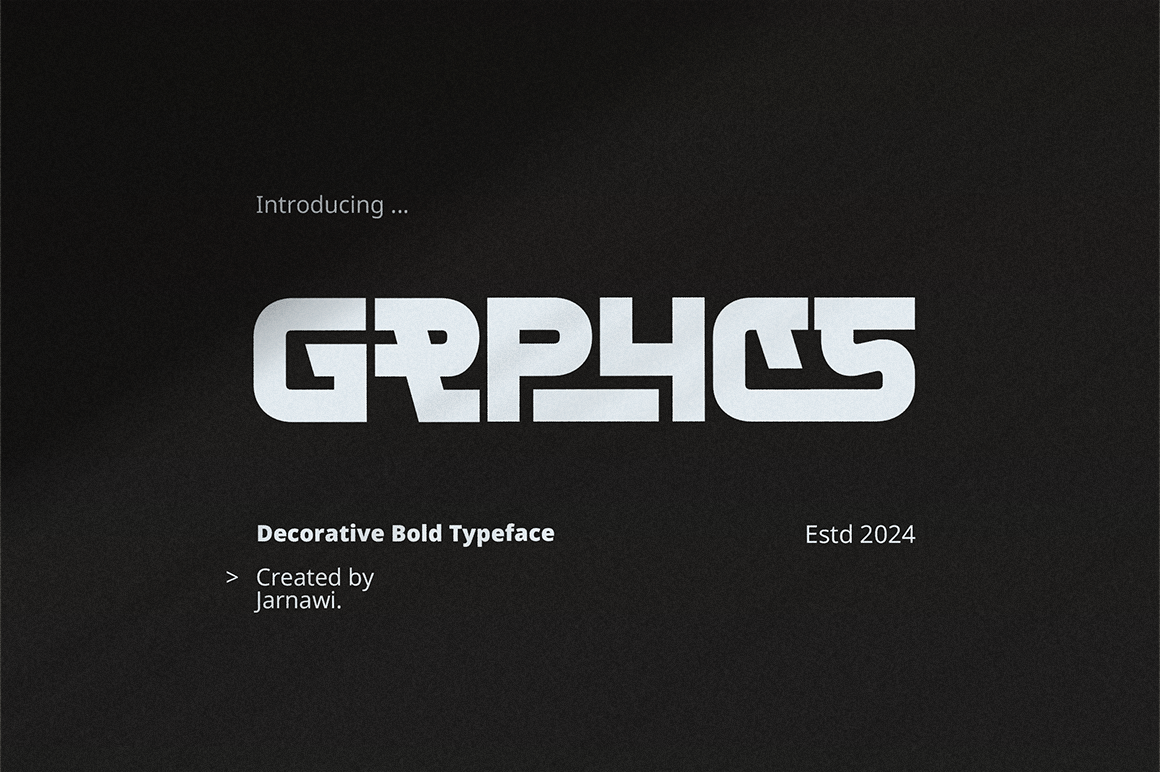 Grphcs - Logo Font