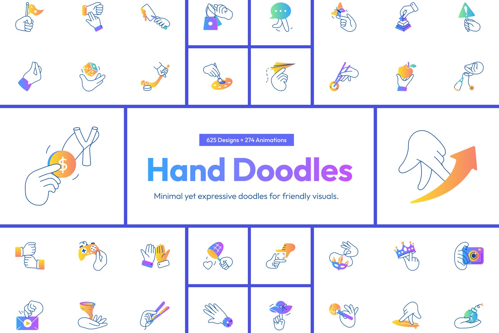 Hand Doodles Bundle
