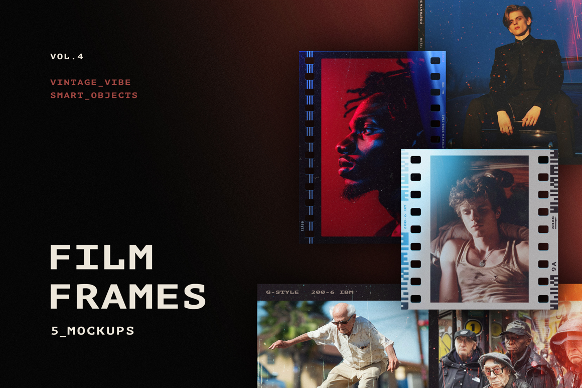 Film Frames Mockups
