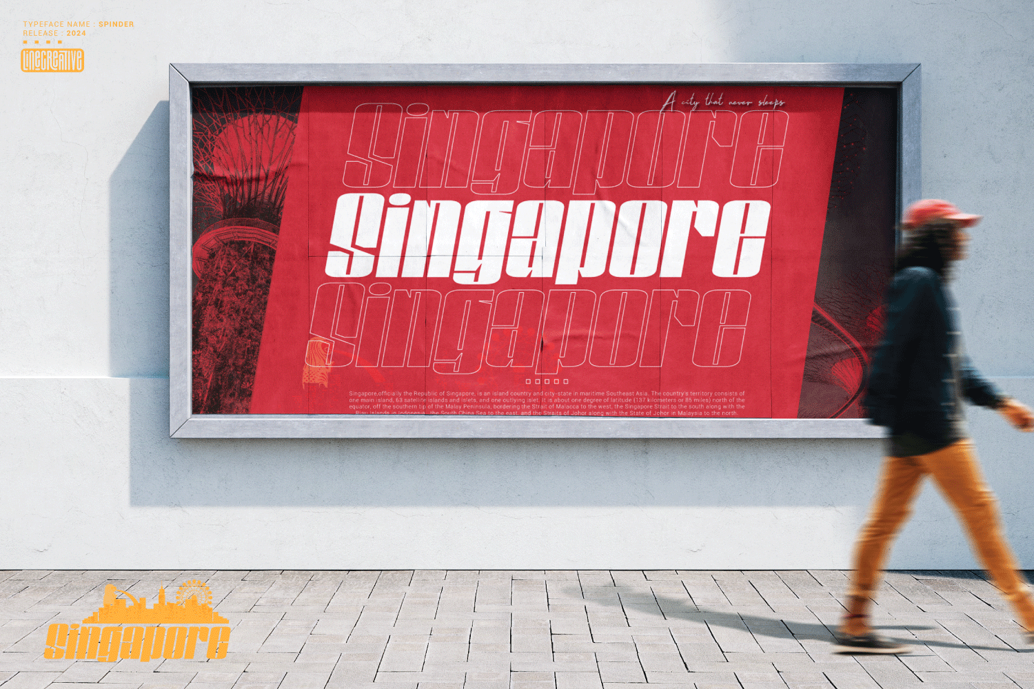 Spinder a typeface