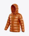 Glossy Down Jacket Mockup