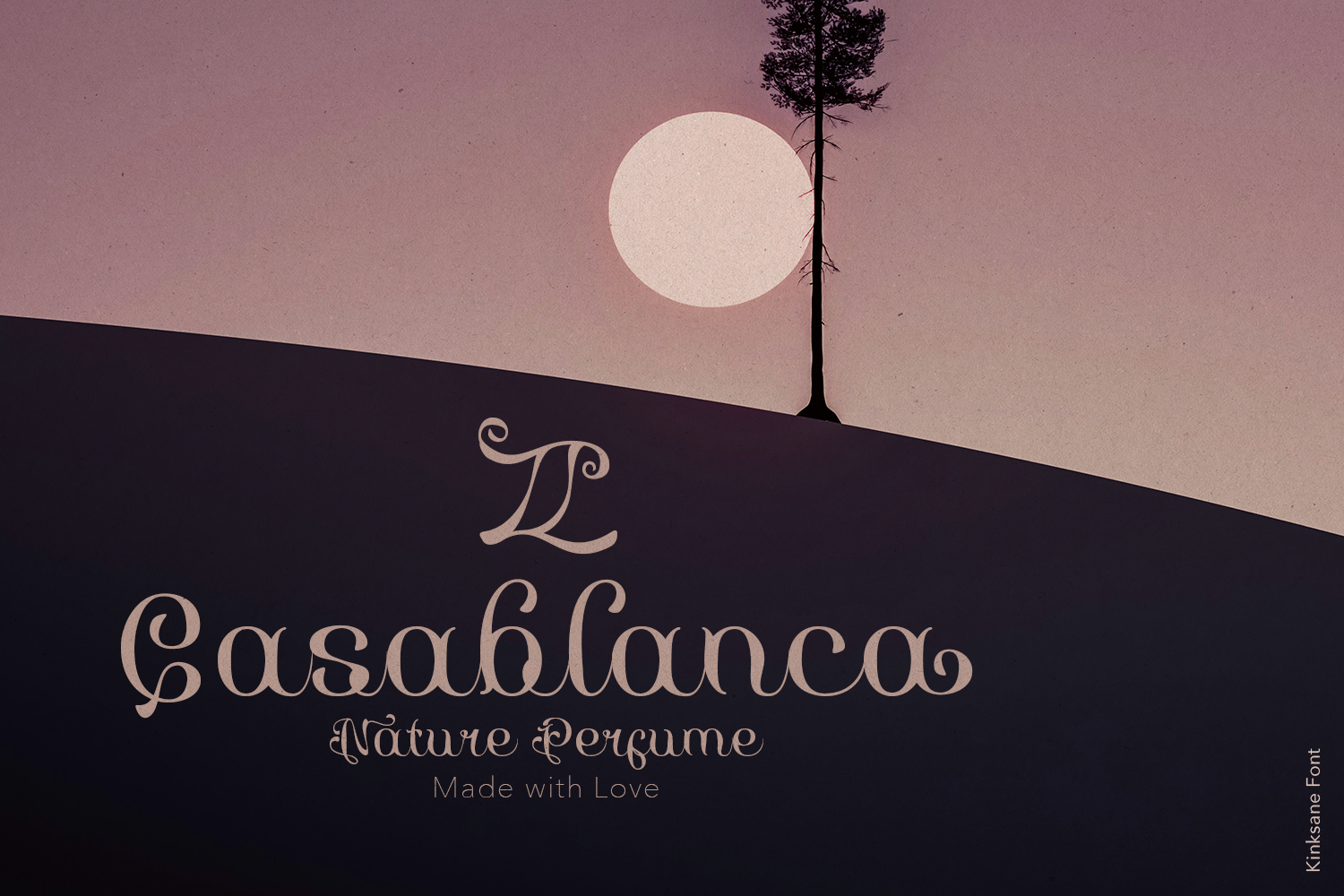Kinksane Script Font