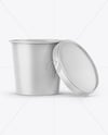 Matte Ice Cream Cup Mockup
