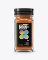 Glass Jar with Pumpkin Pie Spice Mockup