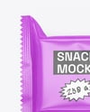Matte Snack Package Mockup