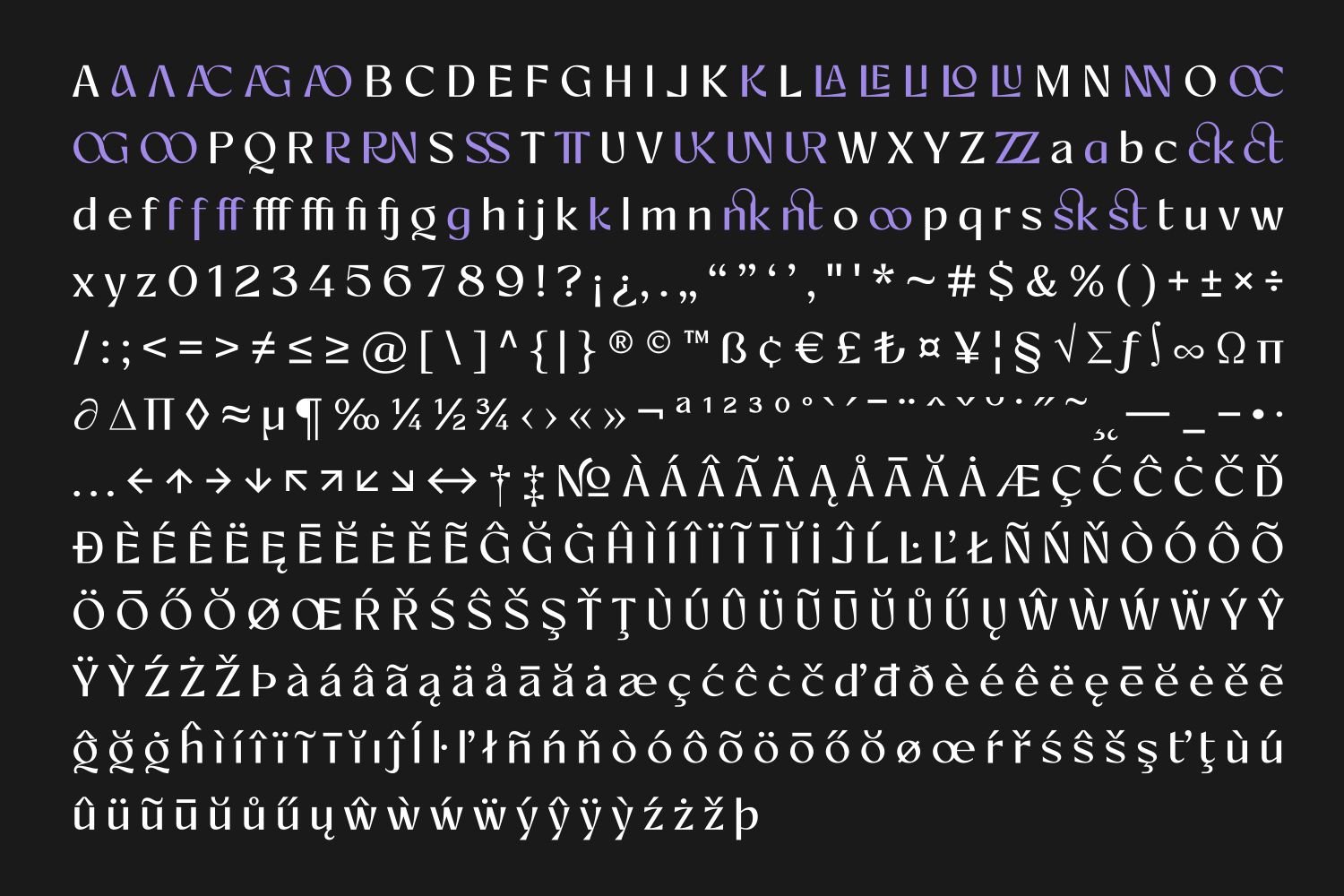 Artezy - Elegant Sans Serif Font Family