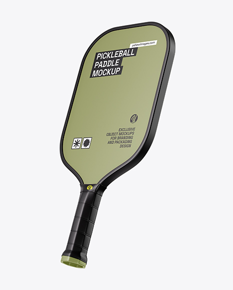 Pickleball Paddle Mockup - Pickleball paddle mockup
