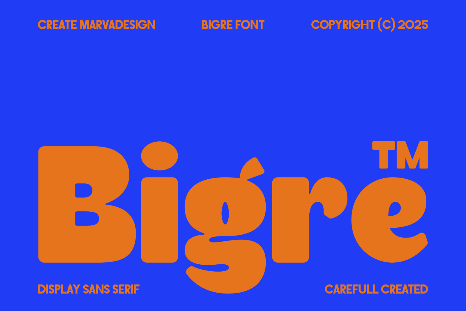 Bigre Font