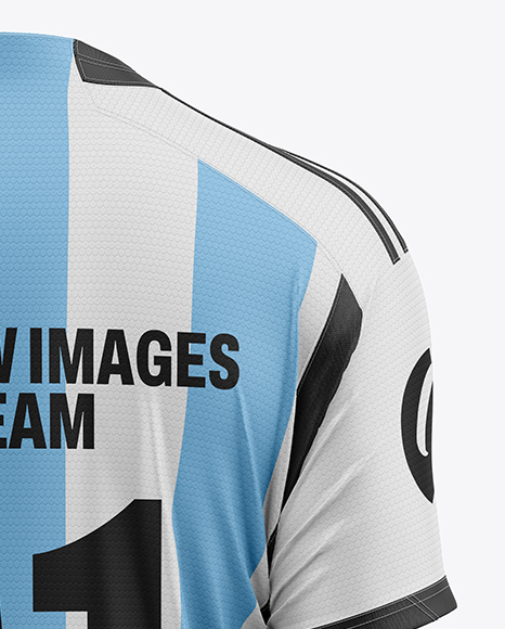 Soccer Kit Mockup - Back View