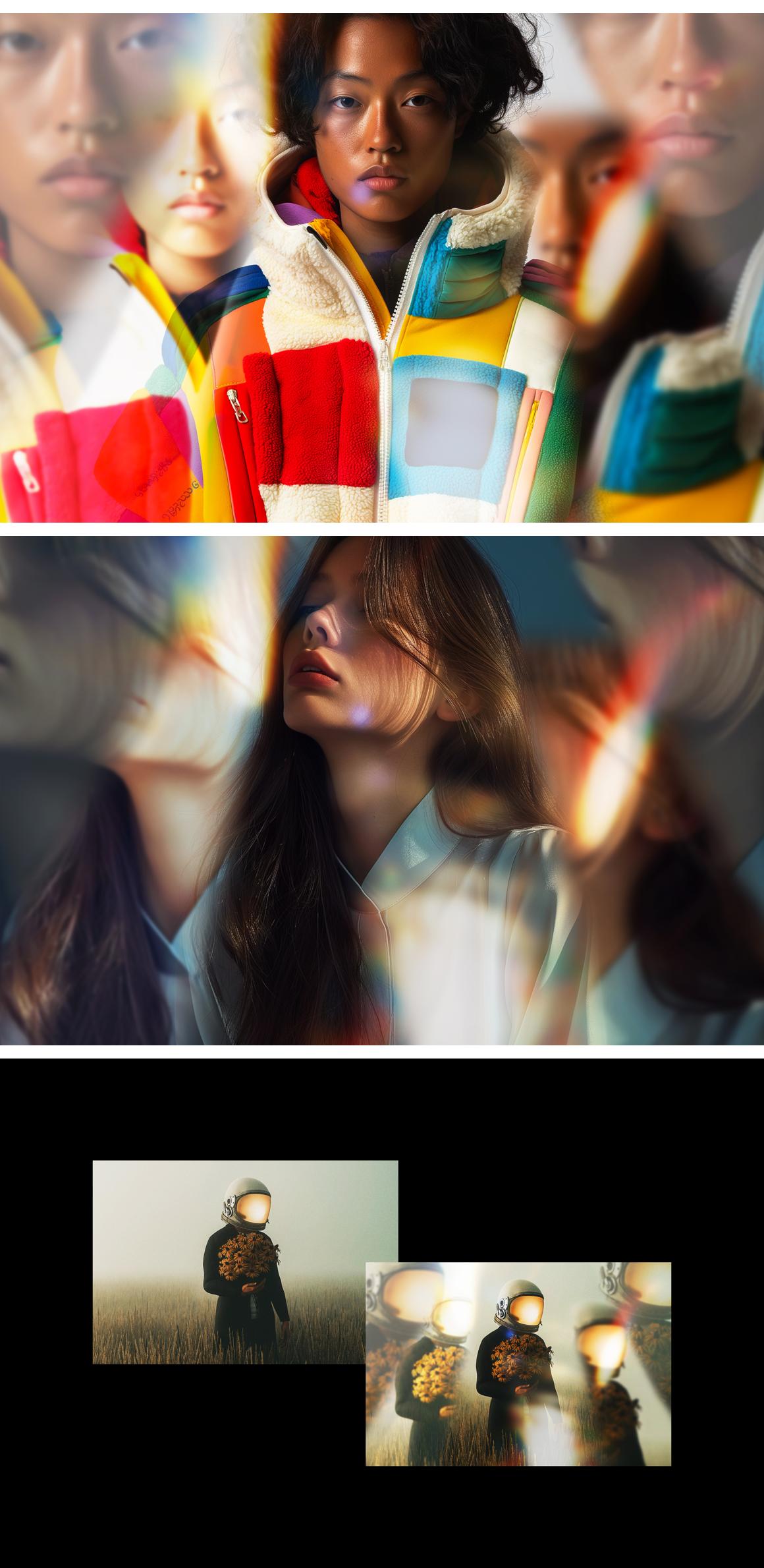 Dreamy Prismatic Photo Effect