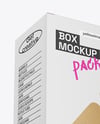 Paper Box Mockup