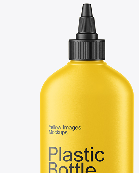 Matte Cosmetic Bottle Mockup