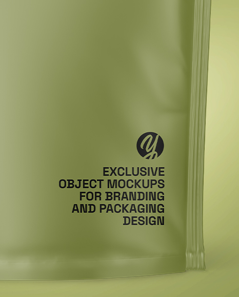 Matte Stand-up Pouch Mockup