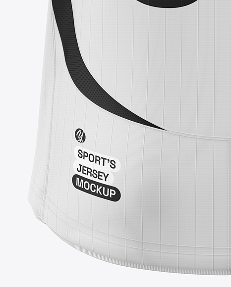 Soccer Jersey Mockup - Back View