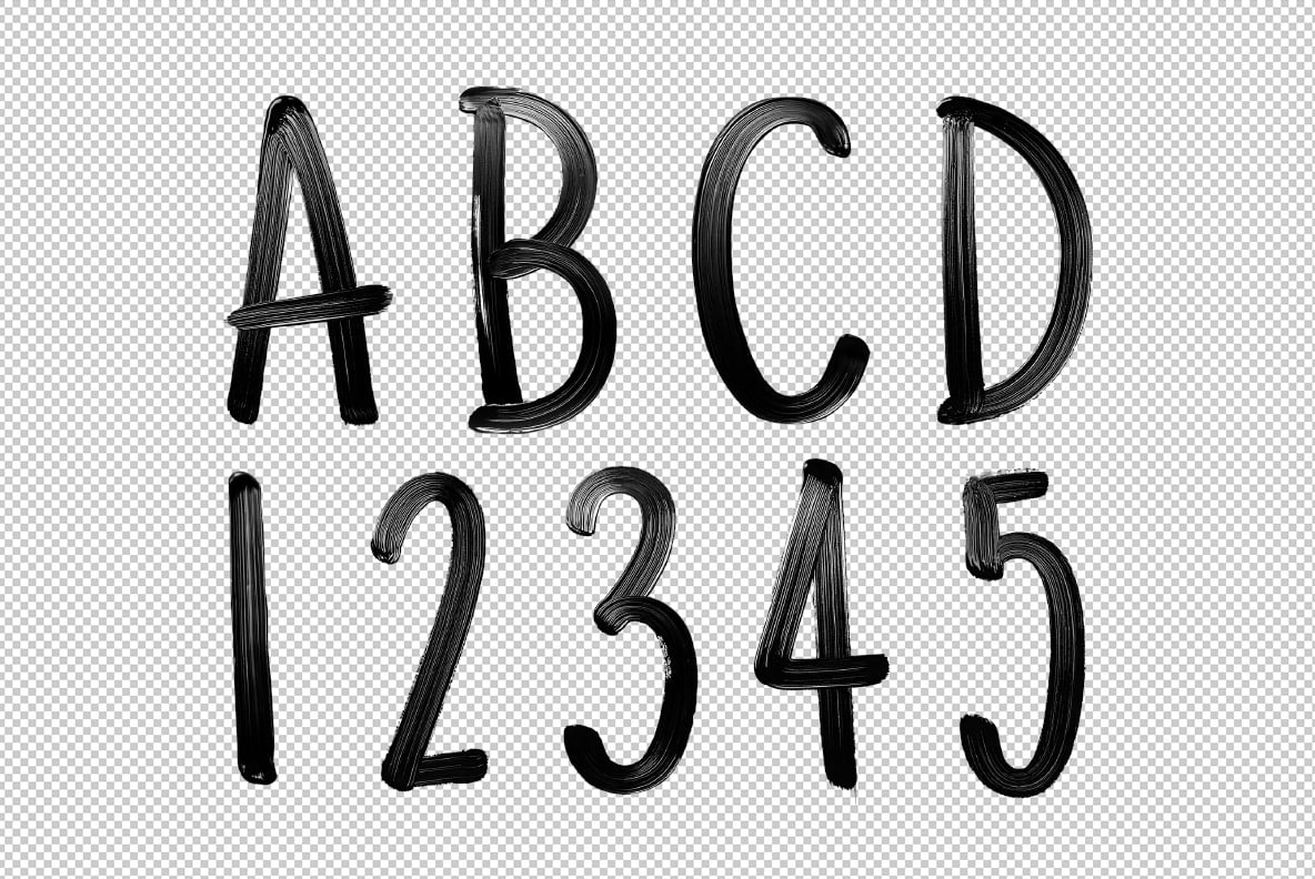 Black Swirl Font