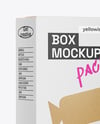 Two Paper Boxes Mockup