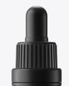 Amber Glass Dropper Bottle Mockup