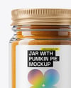 Jar with Pumpkin Pie Spice Mockup