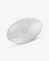 Leather Rugby Ball Mockup