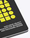 Notebook Mockup – Top Side View