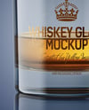 Bullet Whiskey Glass Mockup