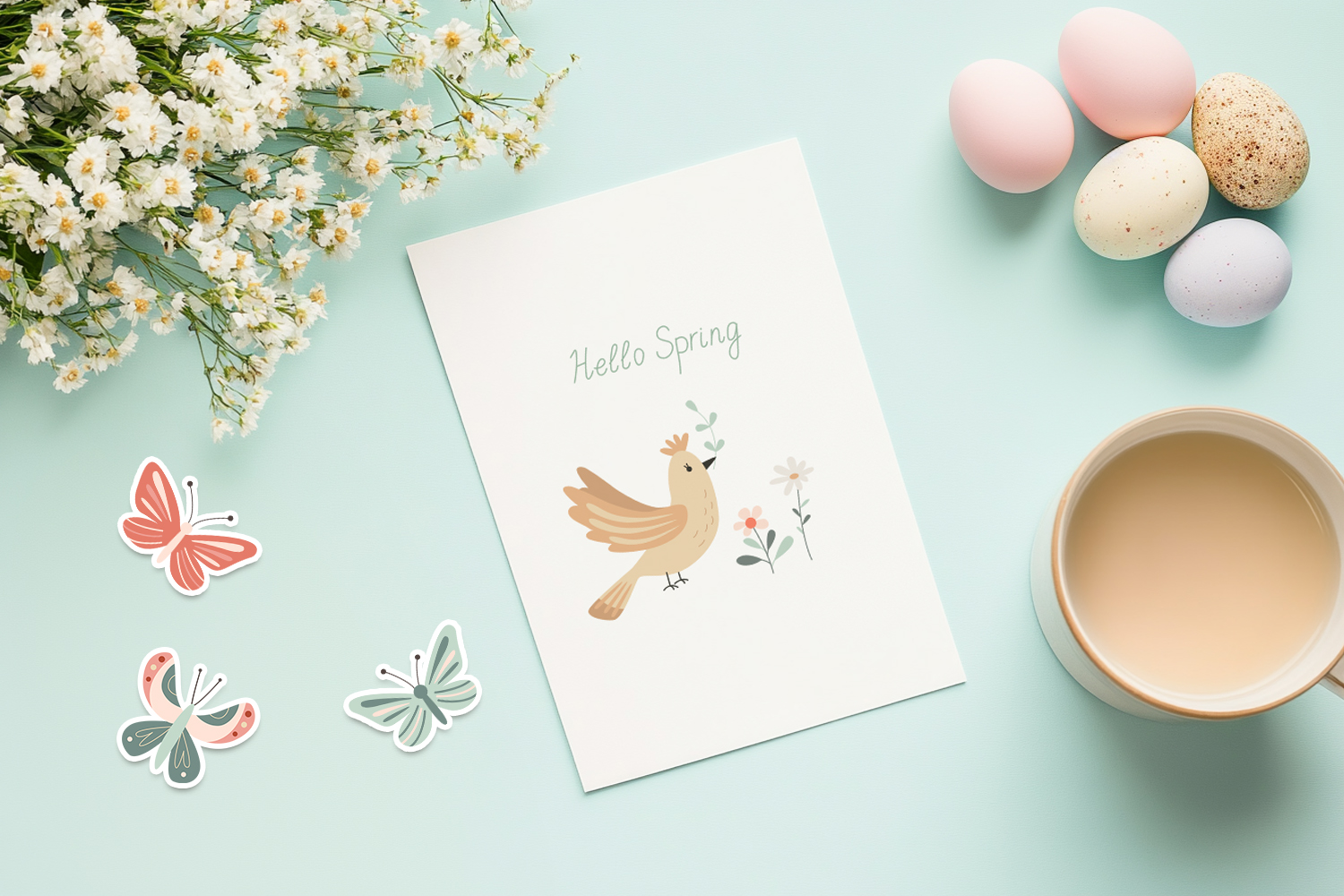 Easter Harmony Clipart and Patterns
