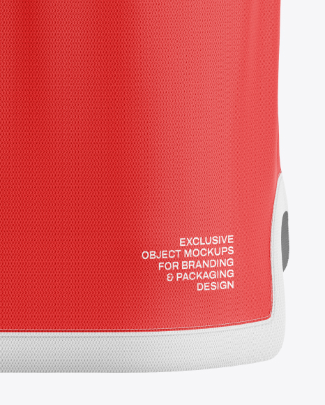 Basketball Jersey Mockup - Back View