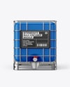 Intermediate Bulk Container (IBC) Mockup - Front View