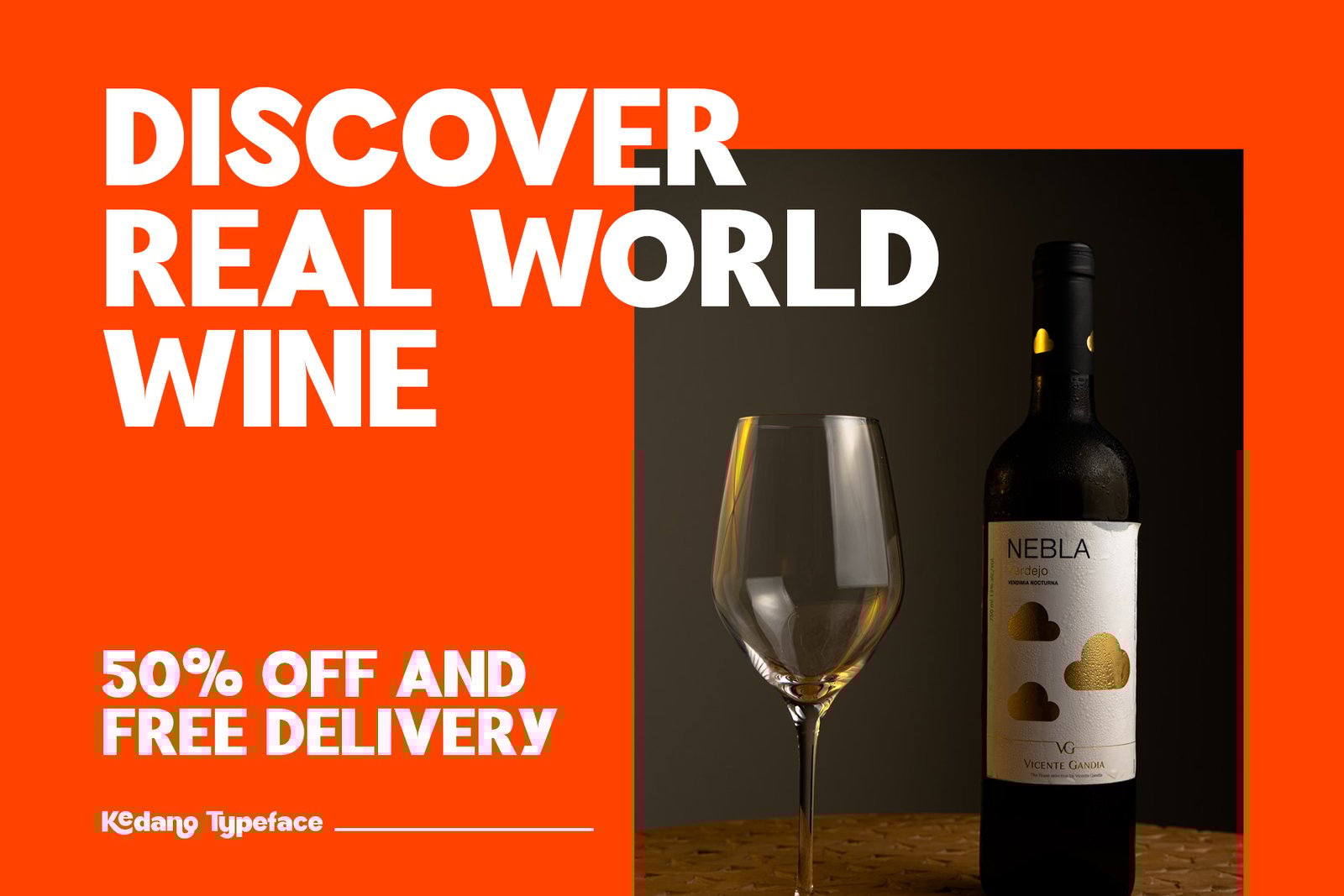 Kedano - Bold Display Font