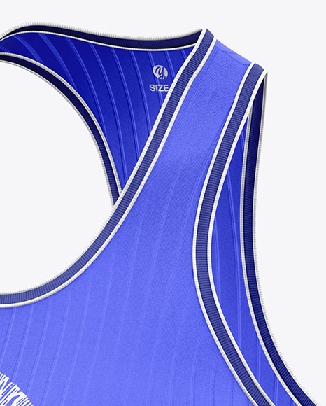 Women's Ribbed Tank Top Mockup - Half Side View