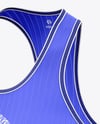 Women's Ribbed Tank Top Mockup - Half Side View