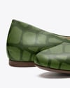 Pair of Leather Ballet Flats Mockup