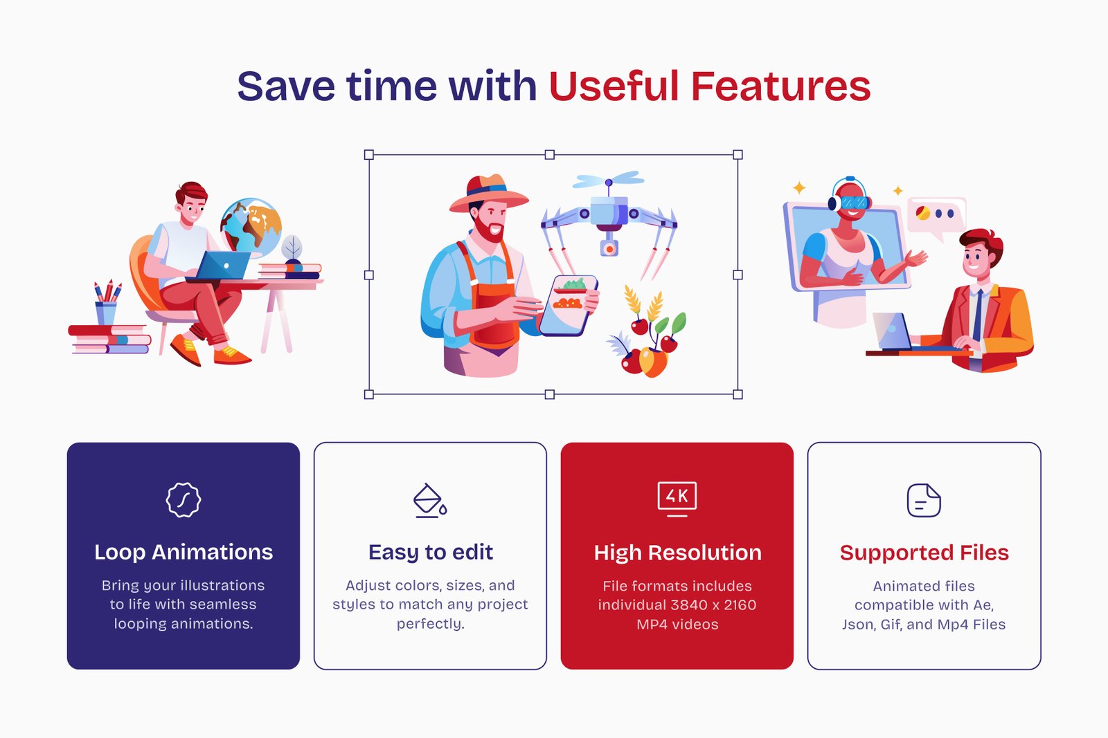 Animated Technology Illustration