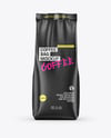 Matte Coffee Bag Mockup