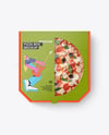 Kraft Paper Pizza Box Mockup