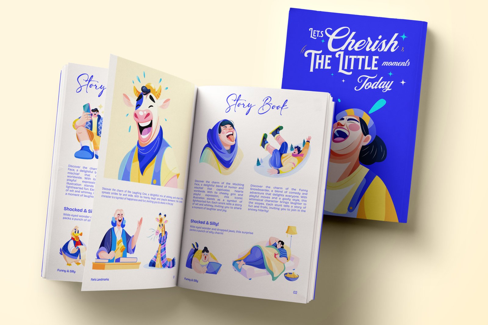 Funny and Silly Character Illustrations