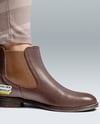Chelsea Boots on Woman's Legs with Leggins Mockup