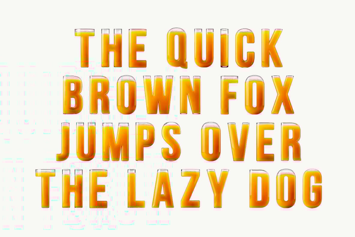 Orange Juice Font