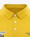 Men's Casual Polo Shirt Mockup
