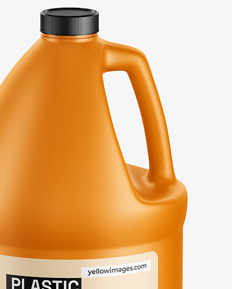 1 Gallon Plastic Jug Mockup
