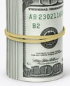 Money Roll Mockup