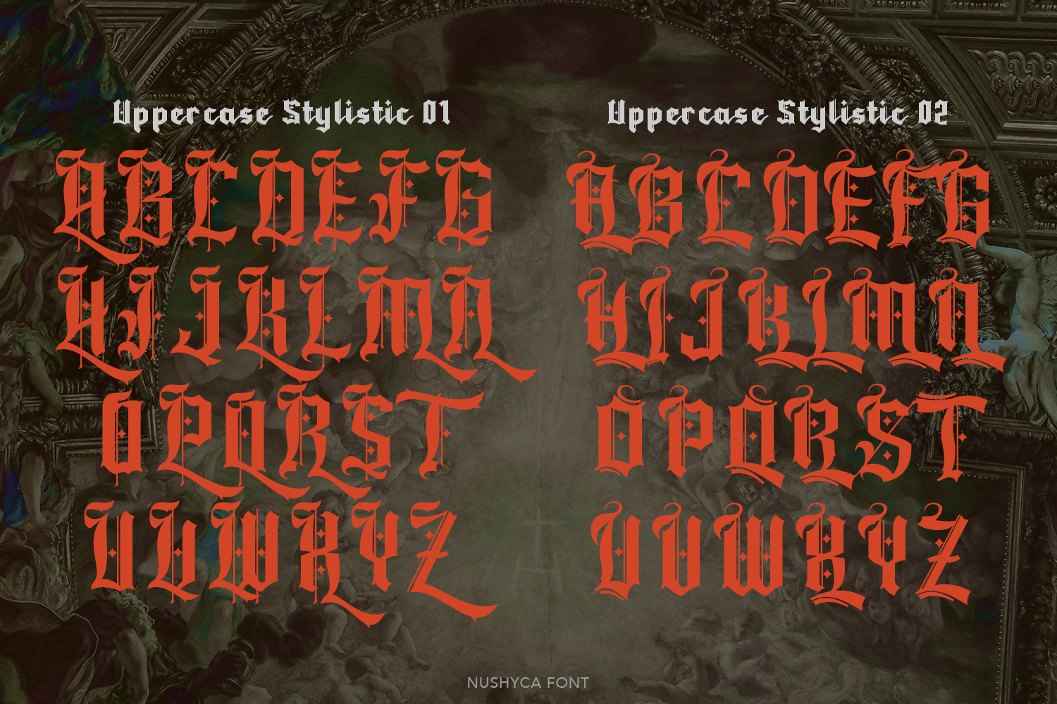 Nushyca Blackletter Font