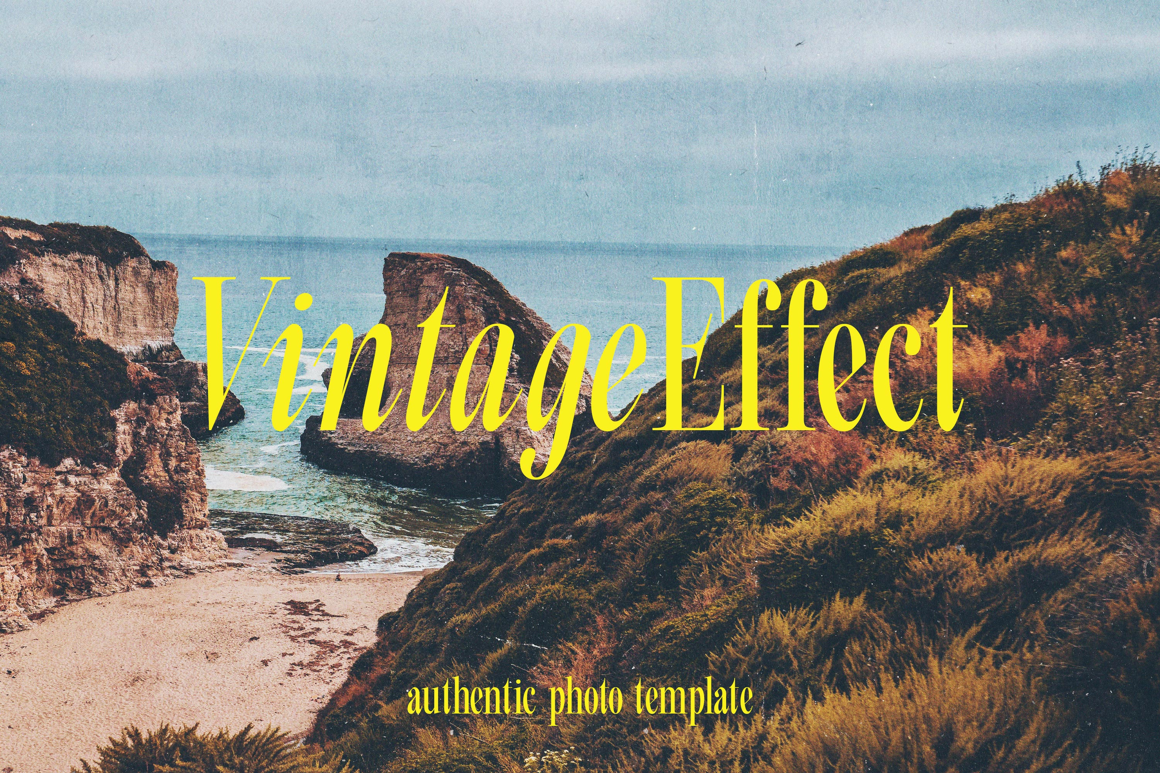 Authentic Vintage Photo Effect