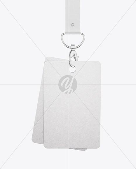 Two ID Cards Mockup