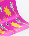 Metallic Film Roll Mockup
