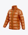Glossy Down Jacket Mockup