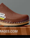 Clog Shoe with Box Mockup