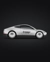 Electric RoboCab Mockup - Side View